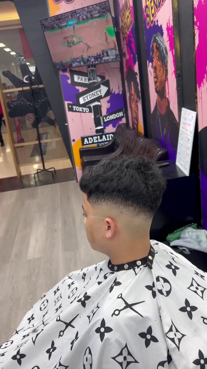 Fresh fade at Raymo Blends Hallett Cove Adelaide